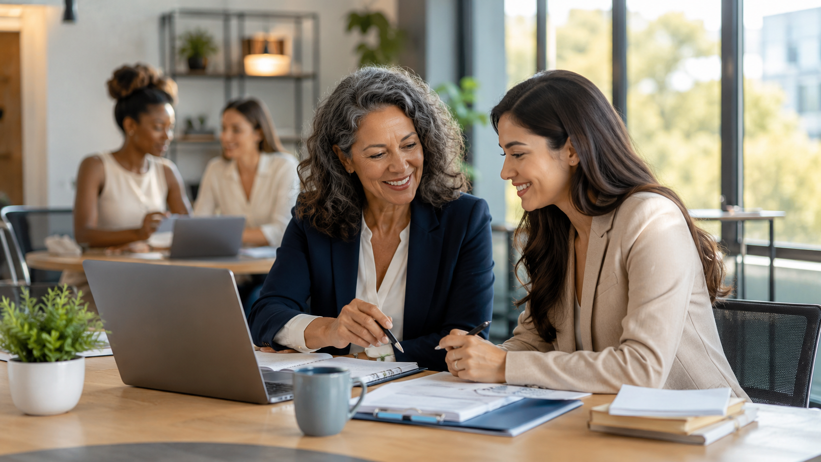 Collaborative Reverse Mentoring in a Modern Office